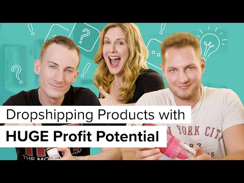 Dropshipping Products with HUGE Profit Potential - Oberlo Dropshipping with Alexander and Andreas