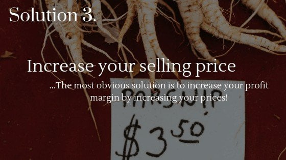 Increase Your Dropshipping Profits Solution 3: Increase the selling price of your products