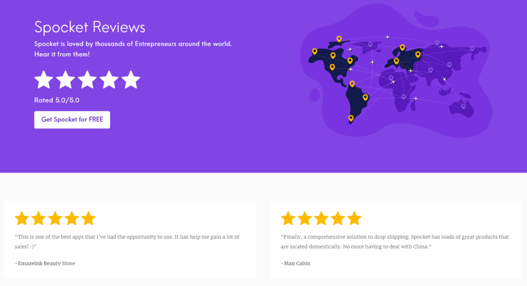 Spocket reviews