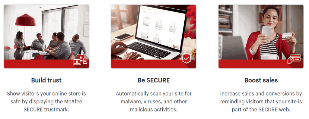Best Shopify App For Dropshipping Beginners: McAfee Secure