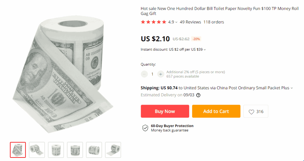 Products to avoid dropshipping: mainstream products