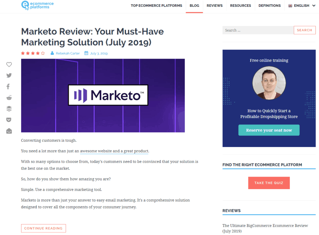 Ecommerce Platforms