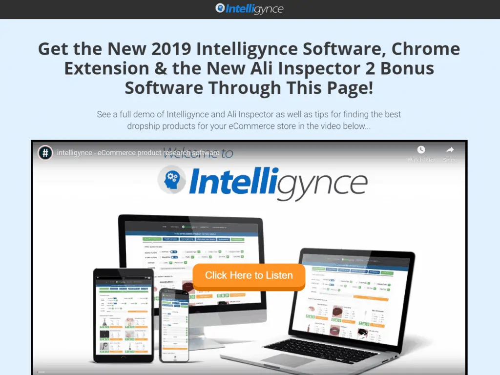 Best Dropshipping Product Research Tools: Intelligynce