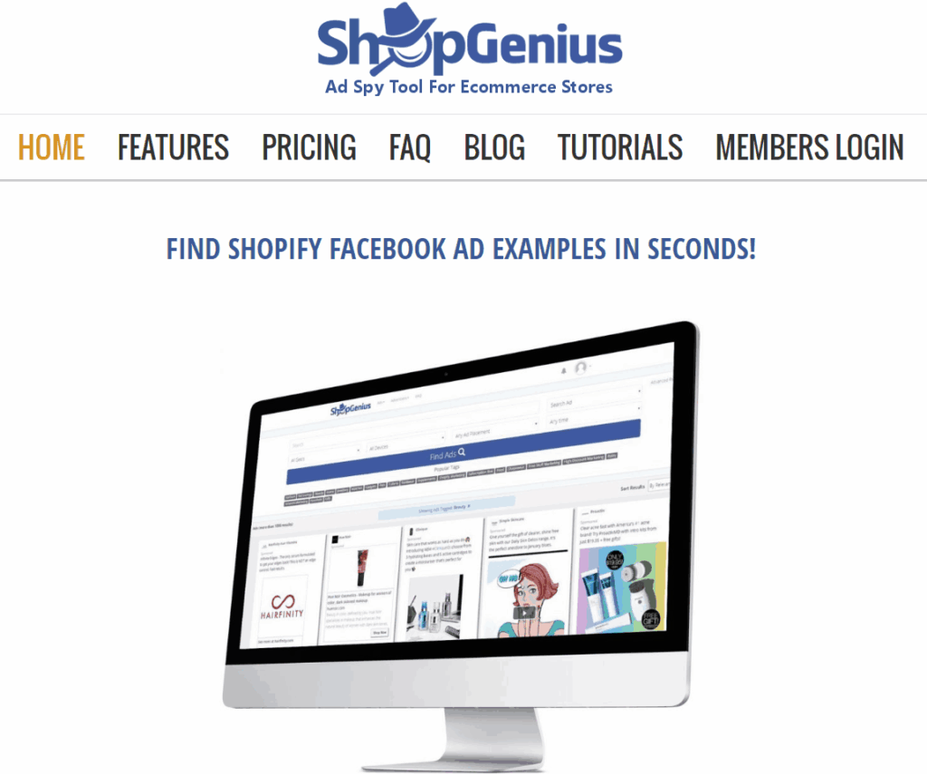 Best Dropshipping Product Research Tools: ShopGenius