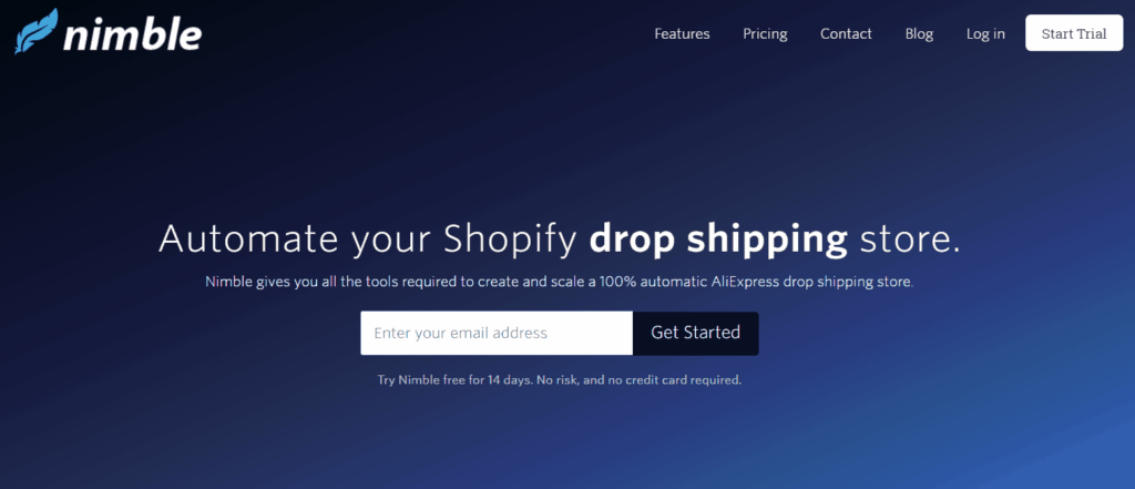 Oberlo Alternatives | Nimble Dropshipping App