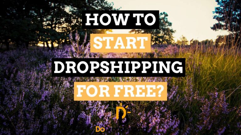 How to Start Dropshipping for Free