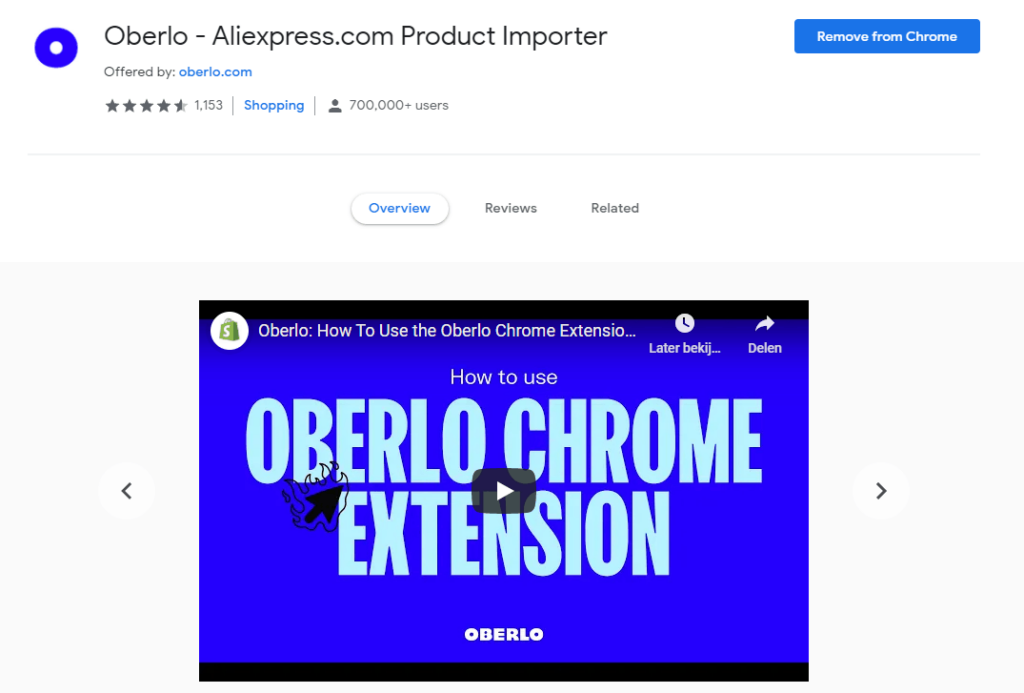 Best Chrome Extensions for Dropshipping: Oberlo