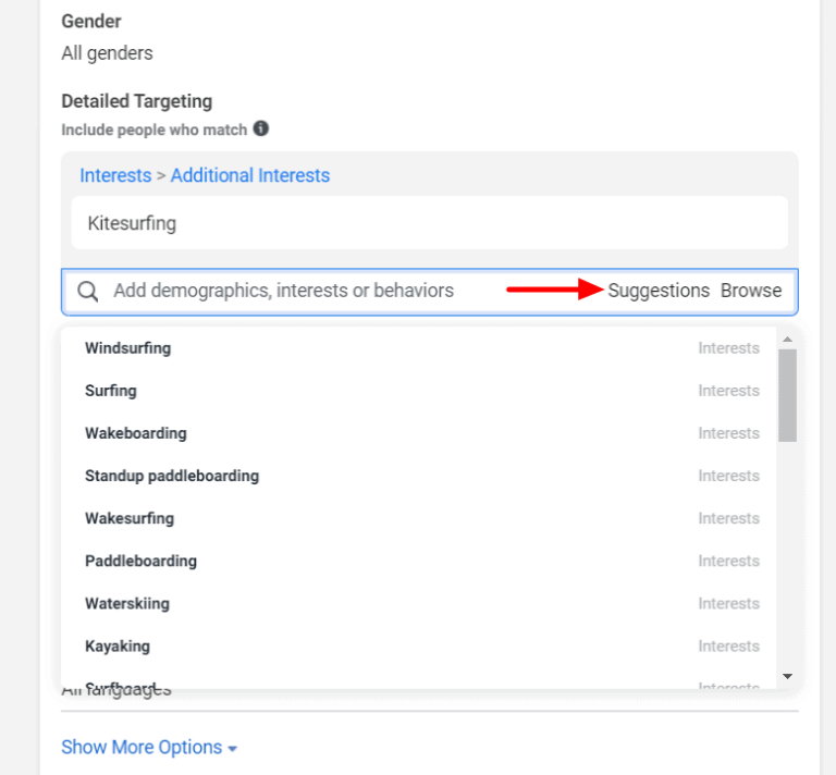 Facebook Ads Interest Targeting for Dropshipping (Guide)