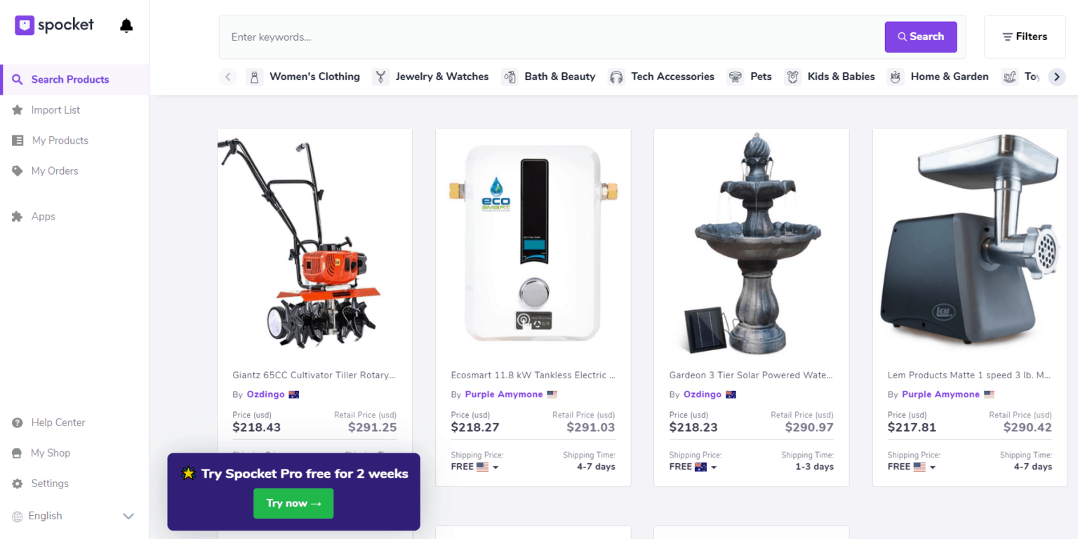 16 Great HighTicket Dropshipping Product Examples in 2024