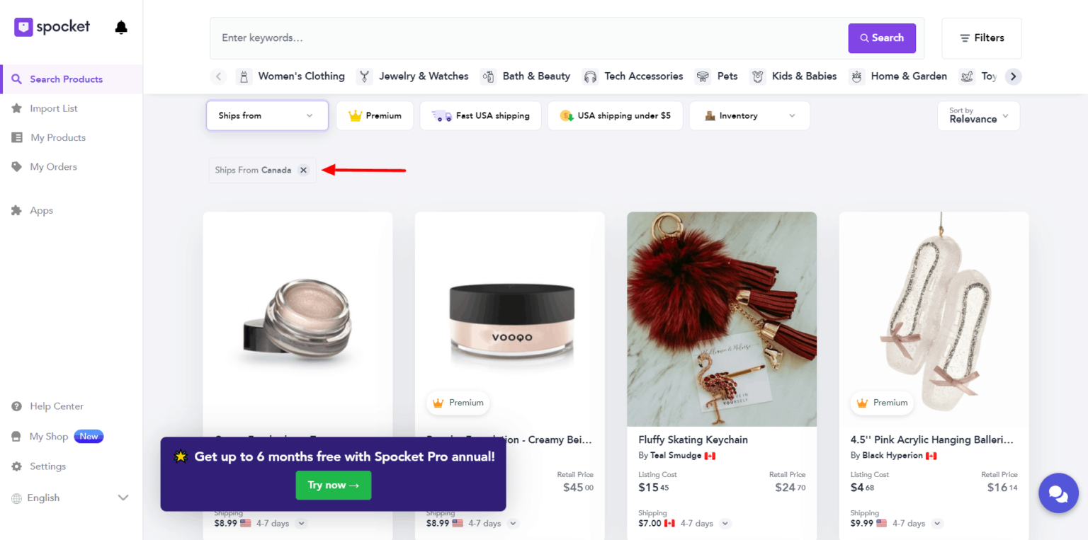 The 11 Best Dropshipping Suppliers in Canada (Free & Paid)