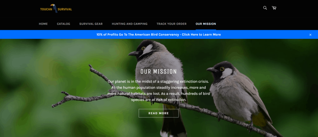 Our mission Toucan Survival