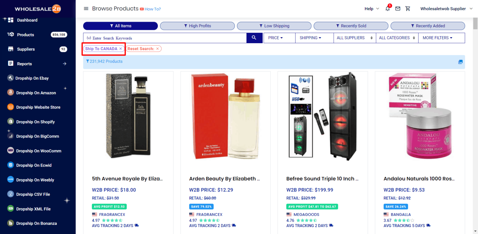 The 12 Best Dropshipping Suppliers in Canada (Free & Paid)