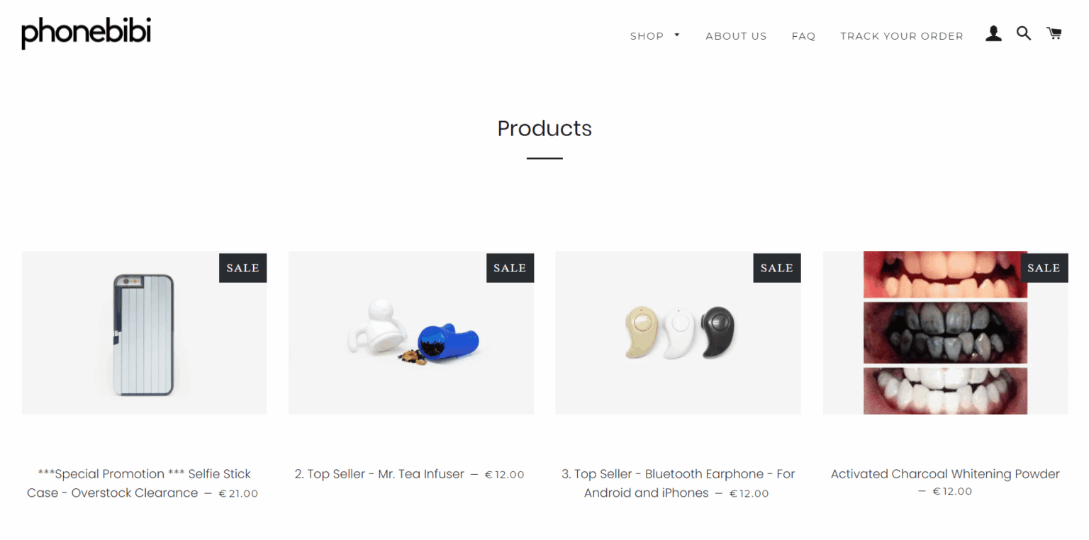 7 Great General Dropshipping Store Examples Inspiration