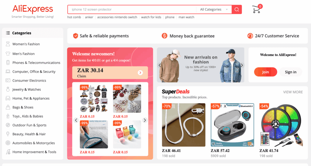 História do dropshipping e o lançamento do AliExpress