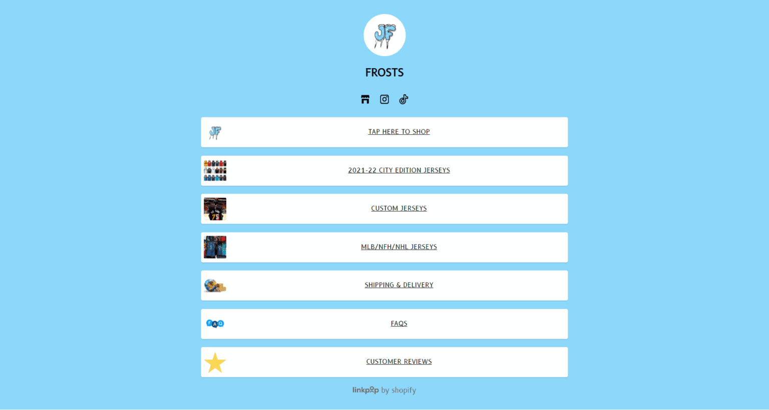 12 Linkpop Landing Page Examples for Stores (2024)