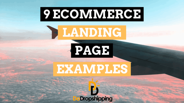 9 Ecommerce Landing Page Examples