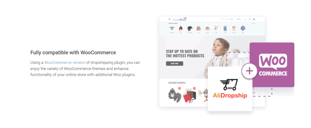 AliDropship totalmente compatível com WooCommerce