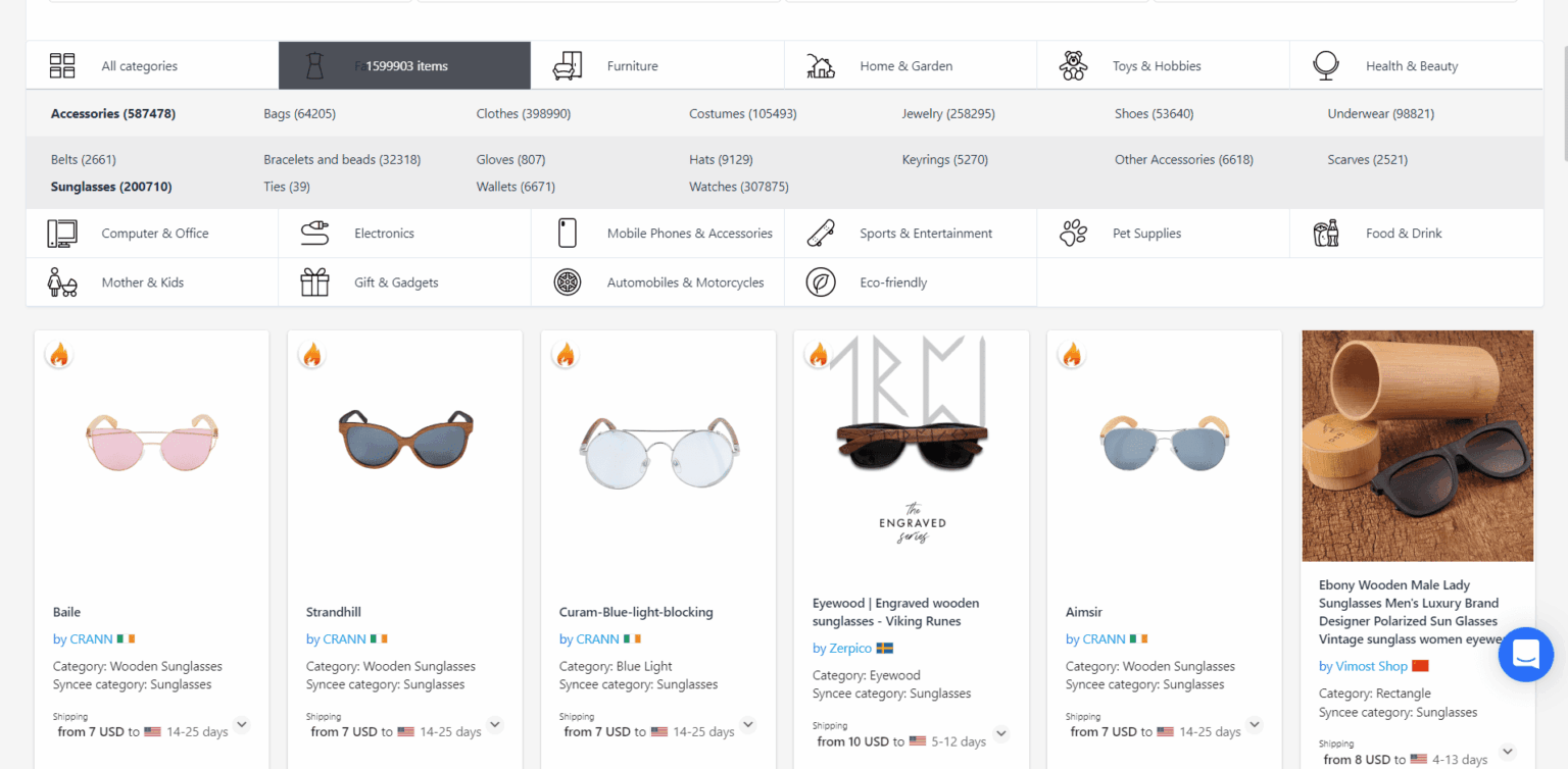 8 Best Sunglasses Dropshipping Suppliers to Use in 2023 Wildfire Concepts