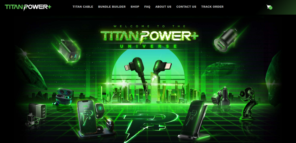  Titan Power Plus homepage