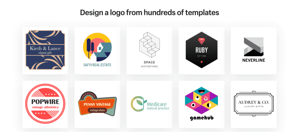 Hatchful logo templates