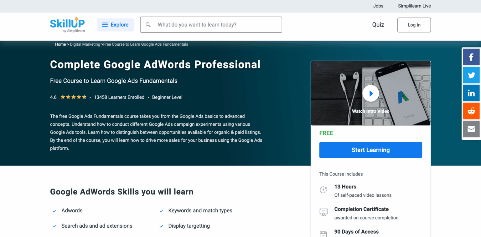 7 Best Free Google Ads Courses in 2024 Learn for Free
