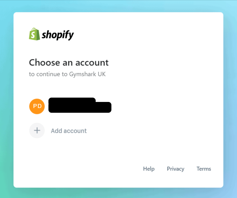 How to get to the Shopify admin login