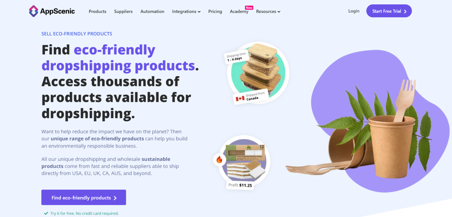 Visual Reference: The 11 Best Eco Friendly Dropshipping Suppliers In 2024