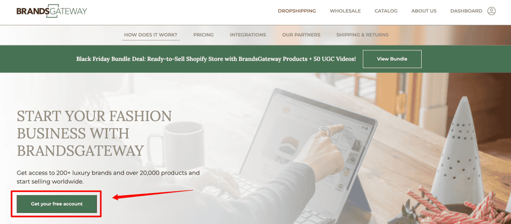 Free account of Brandsgateway