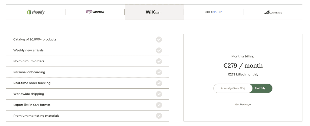 Pricing of Brandsgateway