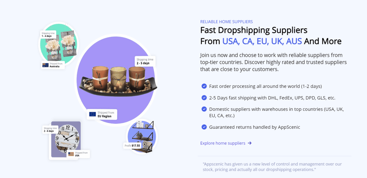 The 11 Best Home Decor Dropshipping Suppliers in 2025