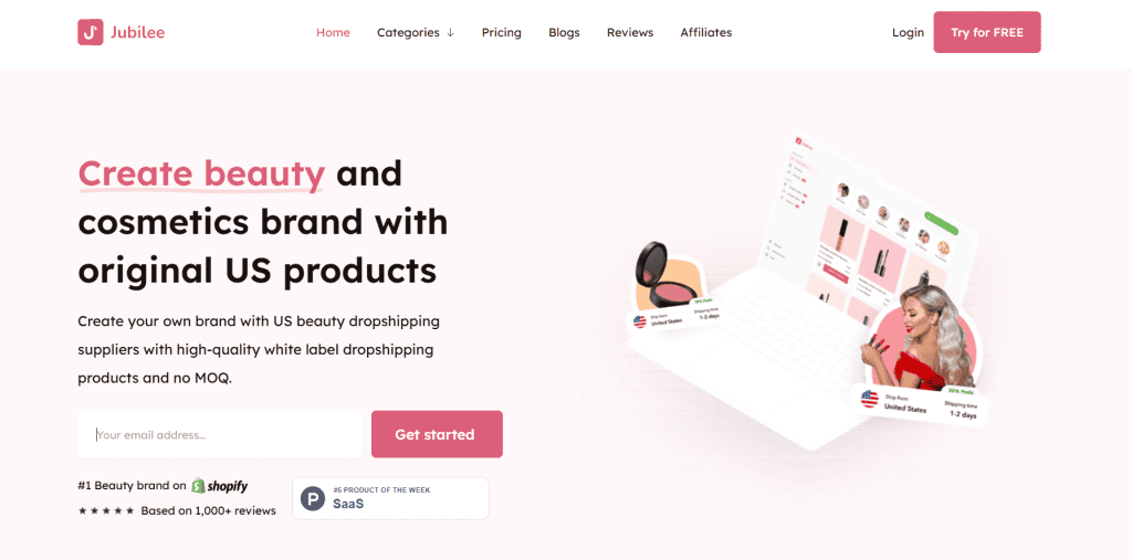Jubilee homepage