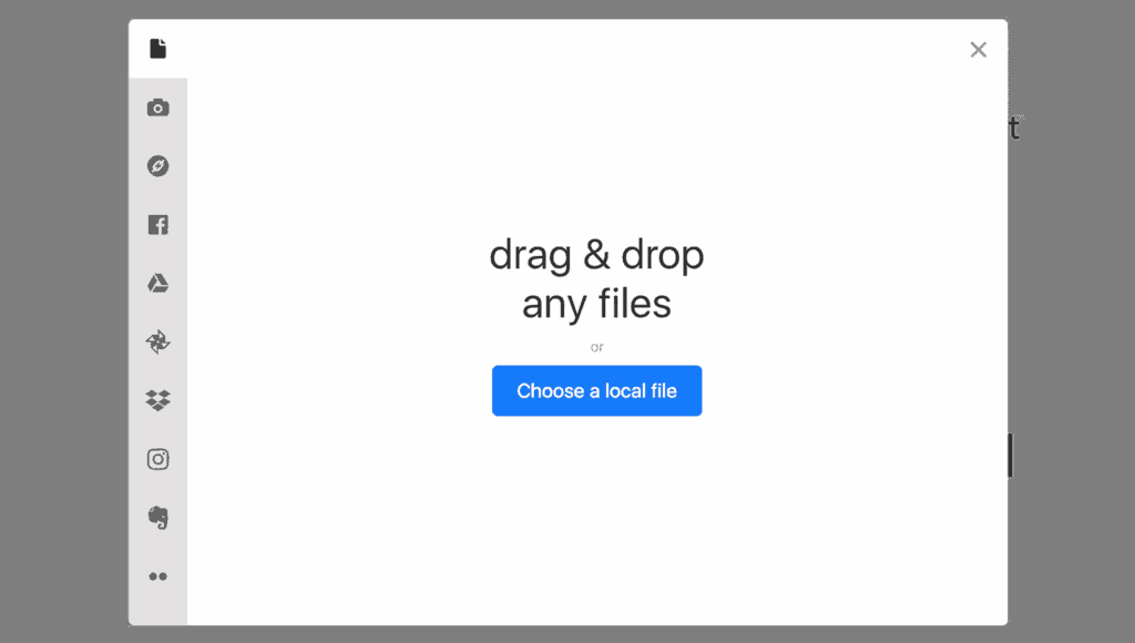 File Uploads feature