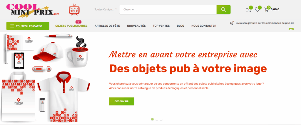 Cool Mini Prix homepage