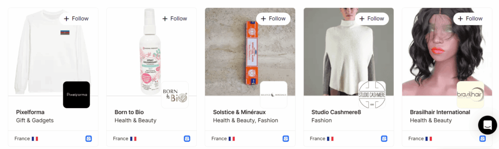 Syncee suppliers from France