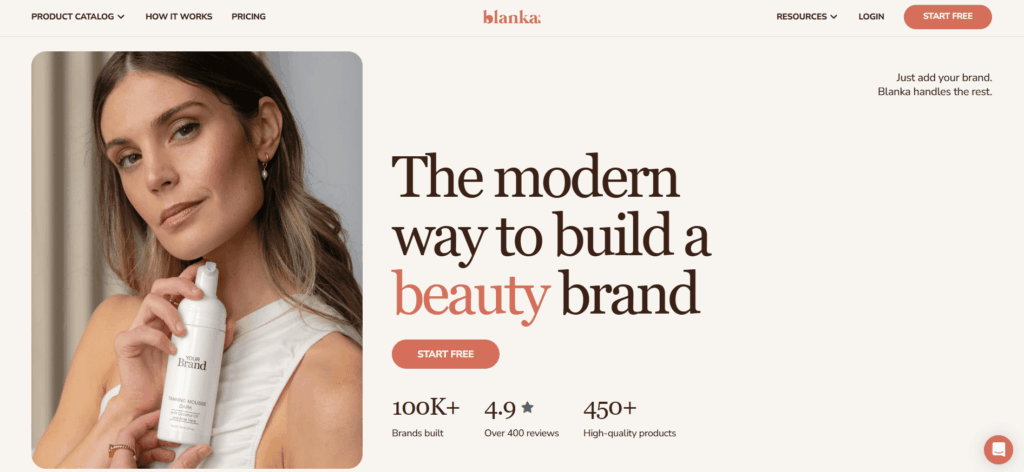 Blanka homepage