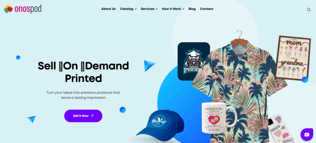 OnosPOD homepage
