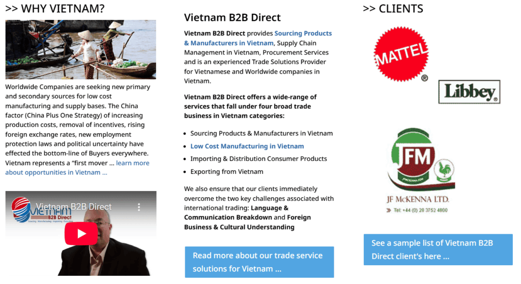 Why Vietnam?