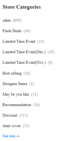 Sophine11 categories