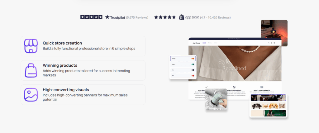 Storebuild.ai steps to start
