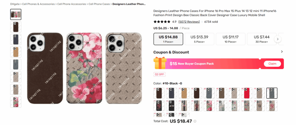 Tmingying DHGate store product