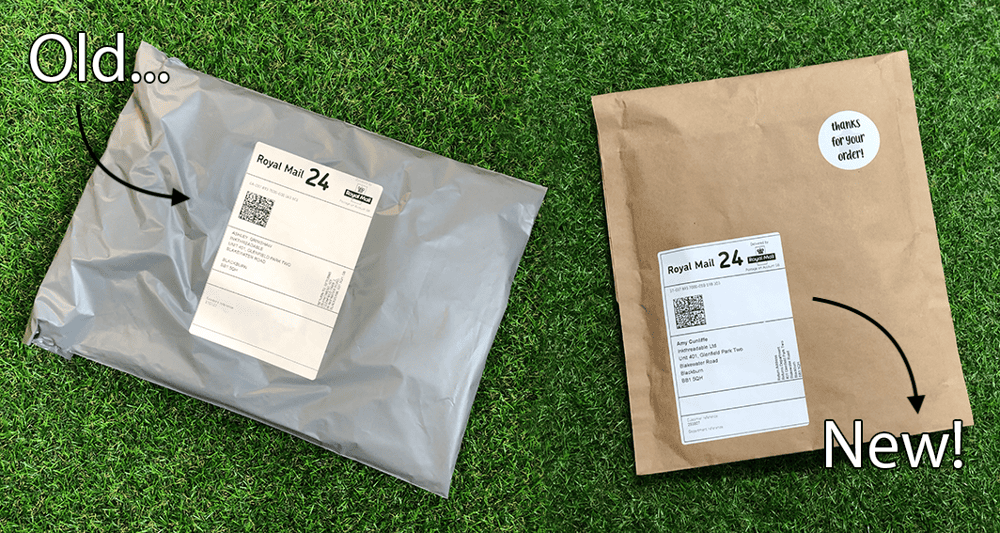 Inkreadable packaging