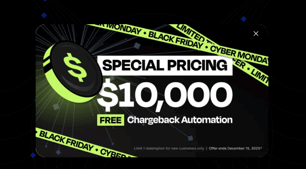 Chargeflow Black Friday offer
