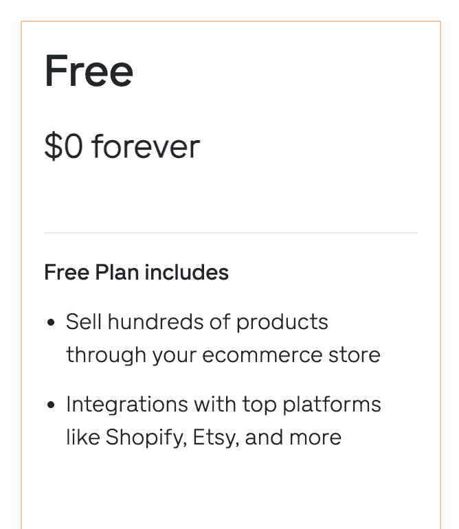 Gelato free pricing tier