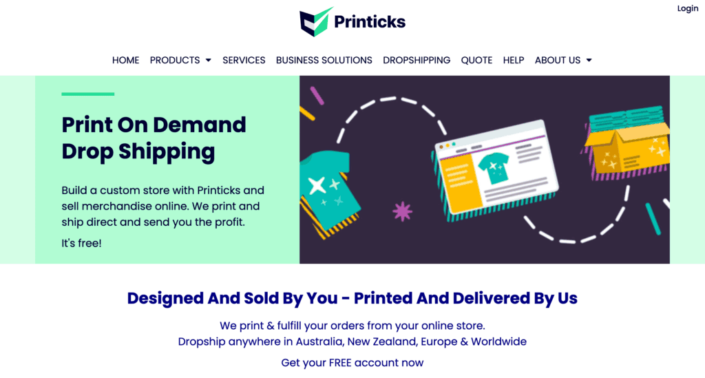 Printicks free store