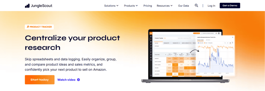 Jungle Scout product tracker