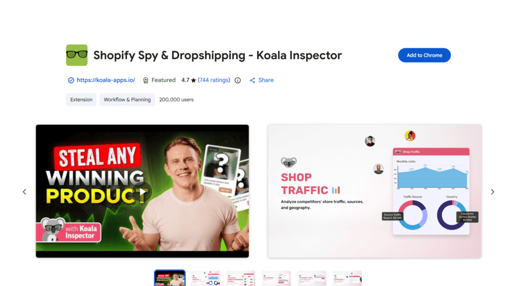 Koala Inspector Chrome extension