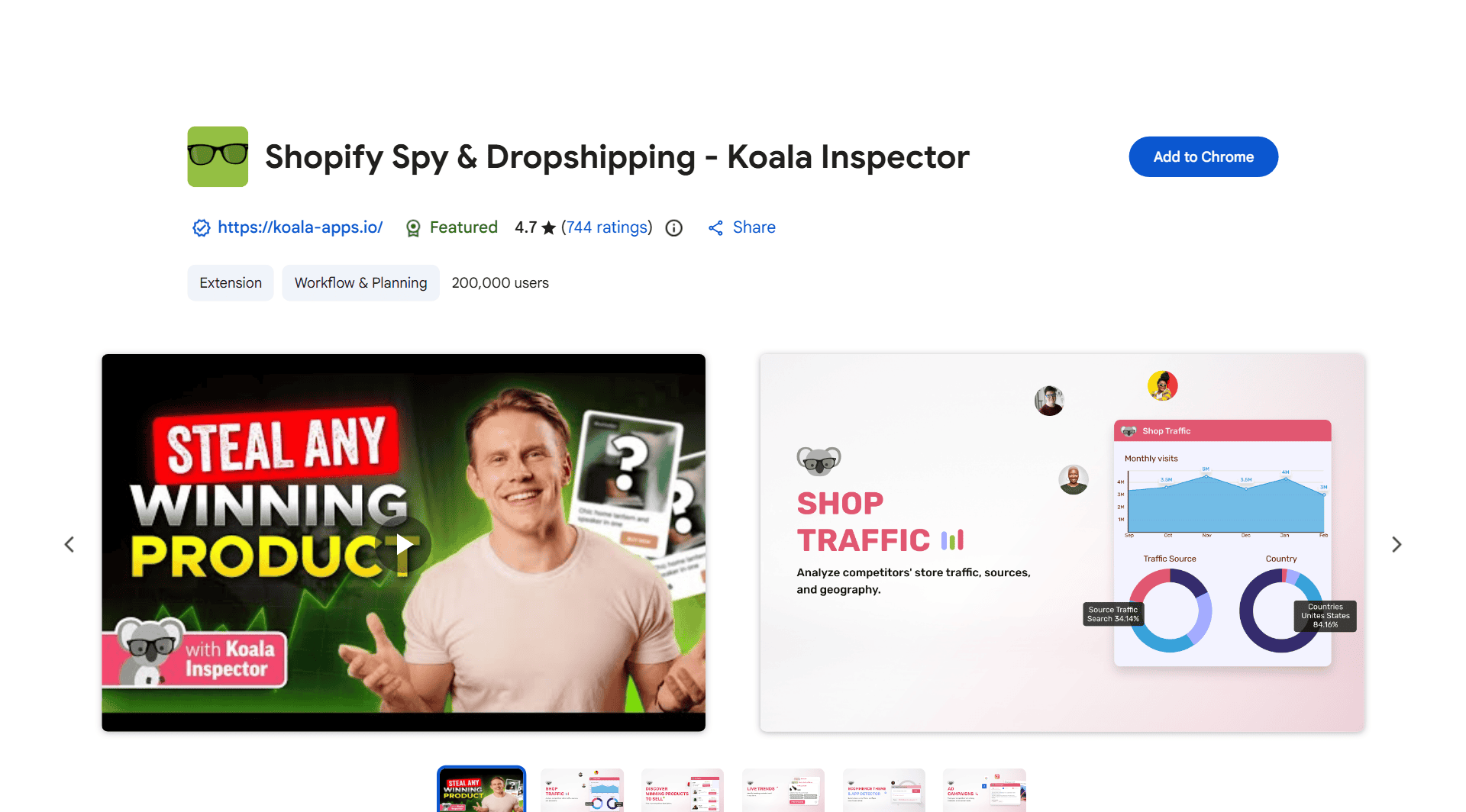 Koala Inspector Chrome extension