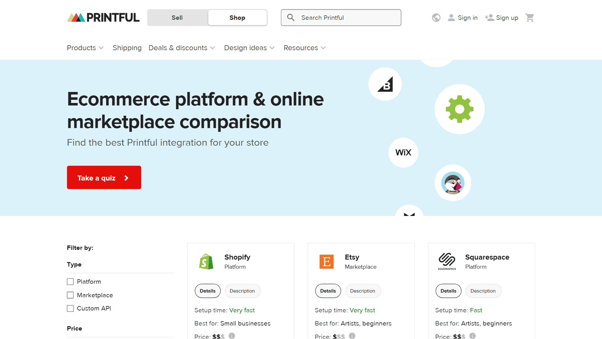 Printful integrations