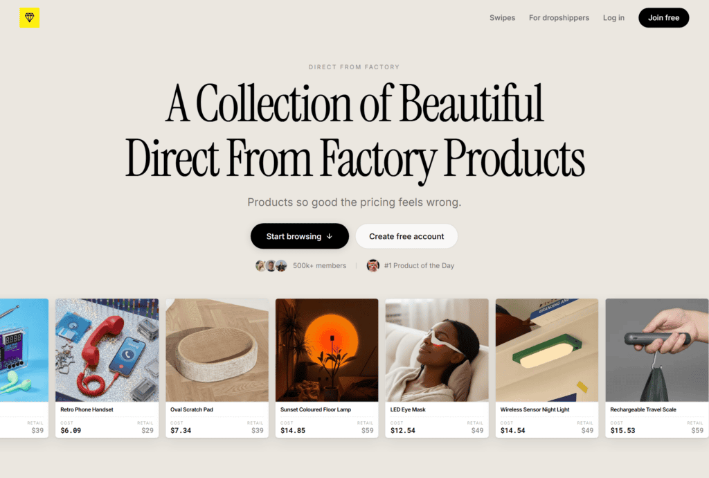 Home page of Thieve.co